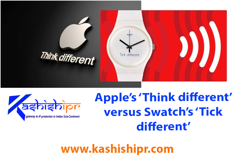 Apple’s ‘Think different’ versus Swatch’s ‘Tick different’