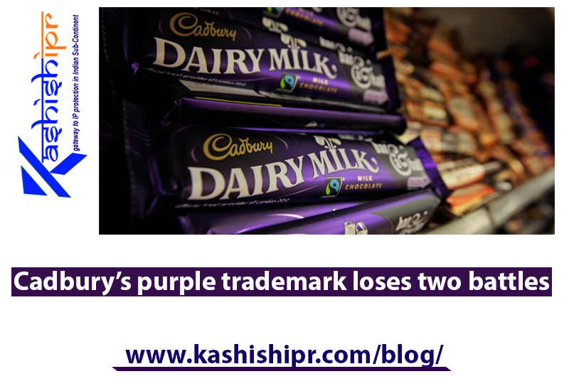 Cadbury’s purple trademark loses two battles